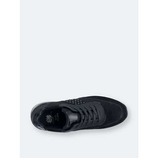 GC SHOES Shore Black Studded Sneakers 6 GC SHOES Shore Black Studded Sneakers - Image 4