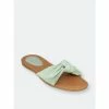 GC SHOES Dani Green Flat Sandals -GC SHOES Shop unnamed file 1052