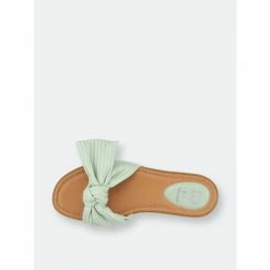 GC SHOES Dani Green Flat Sandals -GC SHOES Shop unnamed file 1055