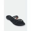 GC SHOES Cindy Black Flat Sandals -GC SHOES Shop unnamed file 1080