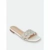 GC SHOES Dana Silver Flat Sandals 2 GC SHOES Dana Silver Flat Sandals -GC SHOES Shop unnamed file 1108