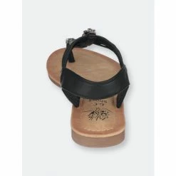 GC SHOES Ariella Black Flat Sandals 9 GC SHOES Ariella Black Flat Sandals -GC SHOES Shop unnamed file 1115