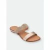 GC SHOES Jacey Rose Gold Flat Sandals 1 GC SHOES Jacey Rose Gold Flat Sandals -GC SHOES Shop unnamed file 1118