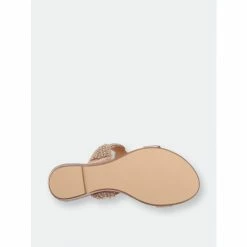 GC SHOES Jacey Rose Gold Flat Sandals 9 GC SHOES Jacey Rose Gold Flat Sandals -GC SHOES Shop unnamed file 1121