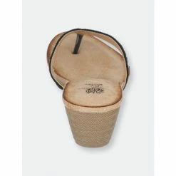 GC SHOES Sia Black Wedge Sandals 9 GC SHOES Sia Black Wedge Sandals -GC SHOES Shop unnamed file 1148