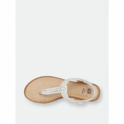 GC SHOES Tori Silver Wedge Sandals -GC SHOES Shop unnamed file 1168