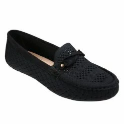GC SHOES Gardi Black Flat Flats