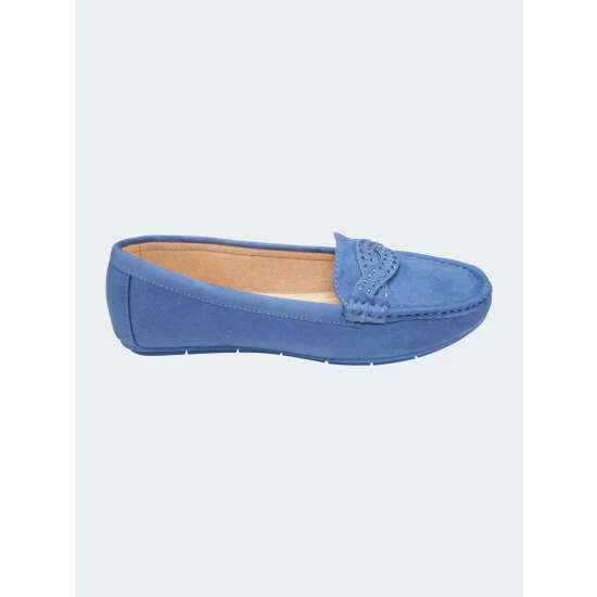GC SHOES Boston Blue Flat Flats 4 GC SHOES Boston Blue Flat Flats - Image 2