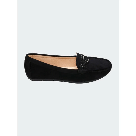 GC SHOES Boston Black Flat Flats 4 GC SHOES Boston Black Flat Flats - Image 2