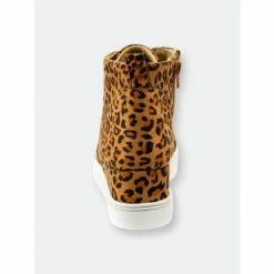 GC SHOES Raja Wedge Leopard Sneaker Sneakers -GC SHOES Shop unnamed file 1239