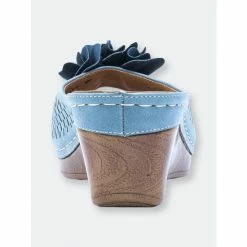 GC SHOES Juliet Blue Wedge Sandals 9 GC SHOES Juliet Blue Wedge Sandals -GC SHOES Shop unnamed file 1262