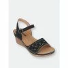 GC SHOES Helen Black Wedge Sandals 2 GC SHOES Helen Black Wedge Sandals -GC SHOES Shop unnamed file 1269