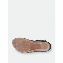 GC SHOES Helen Black Wedge Sandals 11 GC SHOES Helen Black Wedge Sandals -GC SHOES Shop unnamed file 1273