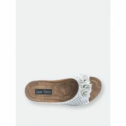 GC SHOES Juliet White Wedge Sandals -GC SHOES Shop unnamed file 1282