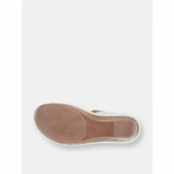 GC SHOES Helen White Wedge Sandals -GC SHOES Shop unnamed file 1315