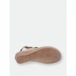 GC SHOES Cynthia Gold Wedge Sandals -GC SHOES Shop unnamed file 1336