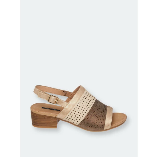 GC SHOES Penni Bronze Heeled Sandal Sandals 4 GC SHOES Penni Bronze Heeled Sandal Sandals - Image 2