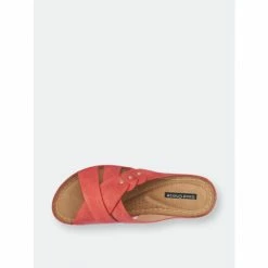 GC SHOES Dorty Red Wedge Sandals -GC SHOES Shop unnamed file 1344