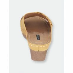 GC SHOES Dorty Yellow Wedge Sandals -GC SHOES Shop unnamed file 1348