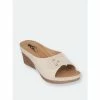 GC SHOES Sugar Beige Wedge Sandals -GC SHOES Shop unnamed file 1367