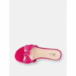 GC SHOES Rihanna Fuschia Flat Sandals -GC SHOES Shop unnamed file 137