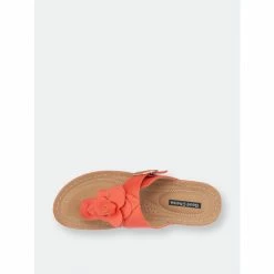 GC SHOES Flora Orange Wedge Sandals 10 GC SHOES Flora Orange Wedge Sandals -GC SHOES Shop unnamed file 1382