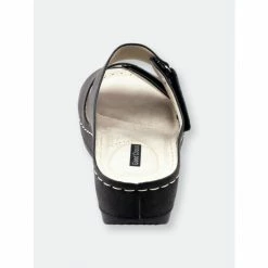GC SHOES Doreen Black Wedge Sandals -GC SHOES Shop unnamed file 1389