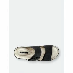 GC SHOES Doreen Black Wedge Sandals -GC SHOES Shop unnamed file 1390