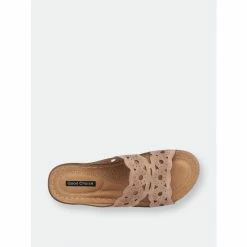 GC SHOES April Bronze Wedge Sandals -GC SHOES Shop unnamed file 1399