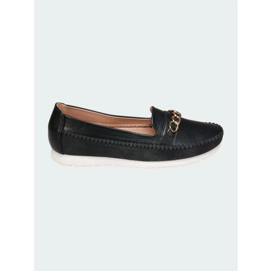 GC SHOES Aida Black Flat Shoes Flats 4 GC SHOES Aida Black Flat Shoes Flats - Image 2