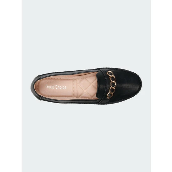 GC SHOES Aida Black Flat Shoes Flats 5 GC SHOES Aida Black Flat Shoes Flats - Image 3