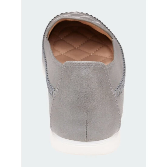 GC SHOES Soria Grey Flat Sandals Flats 6 GC SHOES Soria Grey Flat Sandals Flats - Image 4