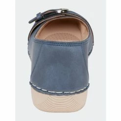 GC SHOES Byron Navy Flat Sandals Flats -GC SHOES Shop unnamed file 1443