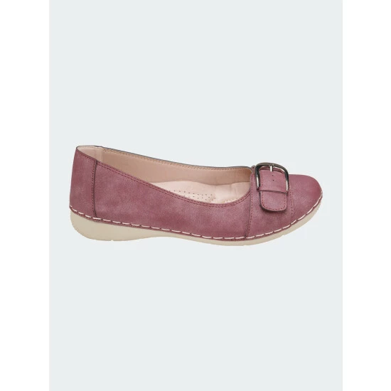 GC SHOES Byron Burgundy Flat Sandals Flats 4 GC SHOES Byron Burgundy Flat Sandals Flats - Image 2