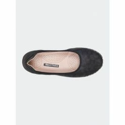 GC SHOES Kiana Black Flat Sandals Flats -GC SHOES Shop unnamed file 1462