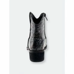 GC SHOES Stax Black Snake Ankle Bootie Booties 8 GC SHOES Stax Black Snake Ankle Bootie Booties -GC SHOES Shop unnamed file 1492
