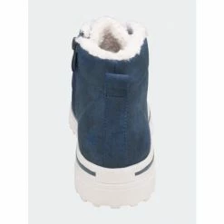 GC SHOES Justine Lace-Up Navy Bootie Booties -GC SHOES Shop unnamed file 1508