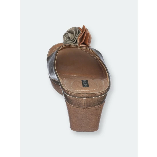 GC SHOES Sydney Bronze Wedge Sandals 5 GC SHOES Sydney Bronze Wedge Sandals - Image 3