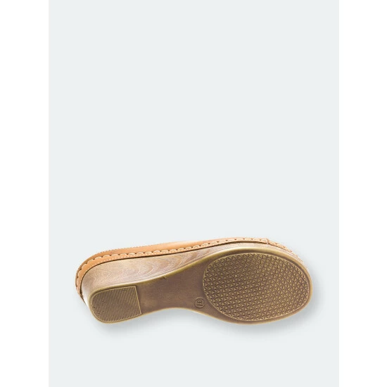 GC SHOES Sydney Tan Wedge Sandals 7 GC SHOES Sydney Tan Wedge Sandals - Image 5
