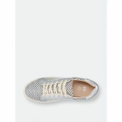 GC SHOES Roslyn Silver Sneakers -GC SHOES Shop unnamed file 216