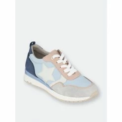 GC SHOES Samantha Blue Star Sneakers