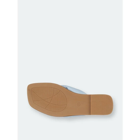 GC SHOES Reid Blue Flat Sandals 7 GC SHOES Reid Blue Flat Sandals - Image 5