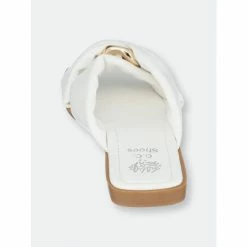 GC SHOES Perri White Flat Sandals 8 GC SHOES Perri White Flat Sandals -GC SHOES Shop unnamed file 263
