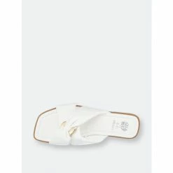 GC SHOES Perri White Flat Sandals 9 GC SHOES Perri White Flat Sandals -GC SHOES Shop unnamed file 264
