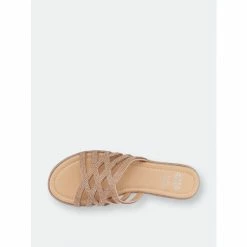 GC SHOES Sage Rose Gold Flat Sandals -GC SHOES Shop unnamed file 285