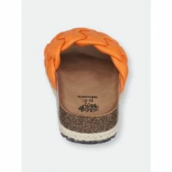 GC SHOES Lesley Orange Footbed Sandals 9 GC SHOES Lesley Orange Footbed Sandals -GC SHOES Shop unnamed file 289