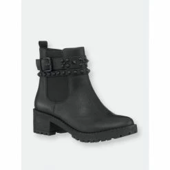 GC SHOES Noe Ankle Bootie Booties Black