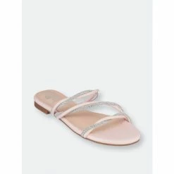 GC SHOES Ceela Blush Flat Sandals