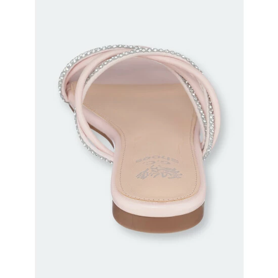 GC SHOES Ceela Blush Flat Sandals 5 GC SHOES Ceela Blush Flat Sandals - Image 3