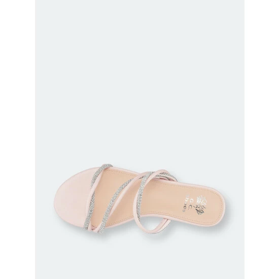 GC SHOES Ceela Blush Flat Sandals 6 GC SHOES Ceela Blush Flat Sandals - Image 4